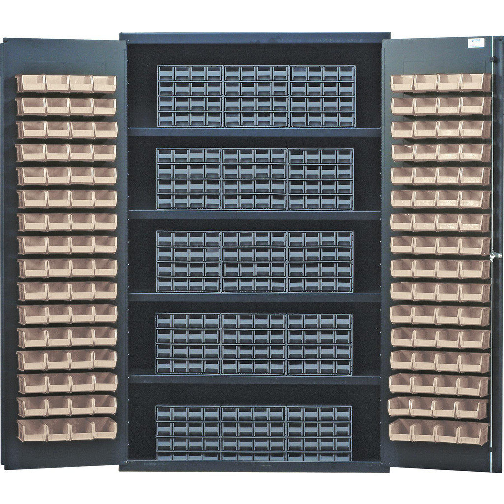 Quantum Storage Bin Shelving: Bin Shelving Type: Bin Cabinet; Shelf Type: Adjustable | Part #QSC-QIC161IV