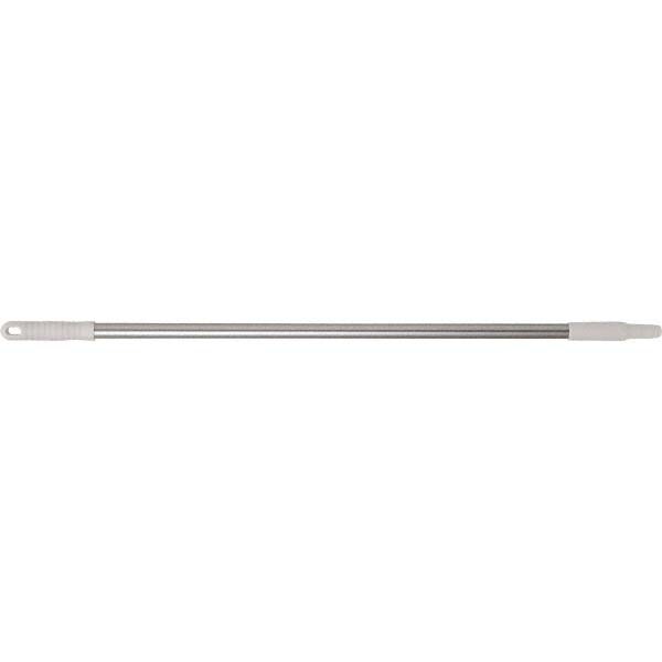 Broom/Squeegee Poles & Handles; Connection Type: European Threaded ; Handle Length (Decimal Inch): 33 ; Telescoping: No ; Handle Material: Aluminum ; Color: White ; For Use With: Brooms