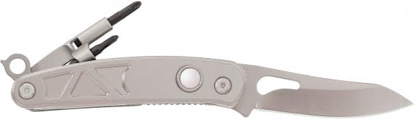 3" Blade, 7.2" OAL, Partially Serrated Multi-Blade Knife