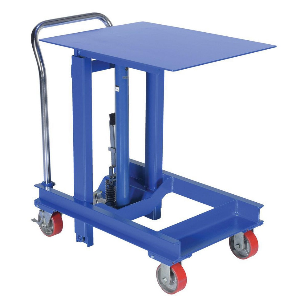 Vestil Mobile Air Lift Table 2 000 Lb Capacity 36 Lift Height 24