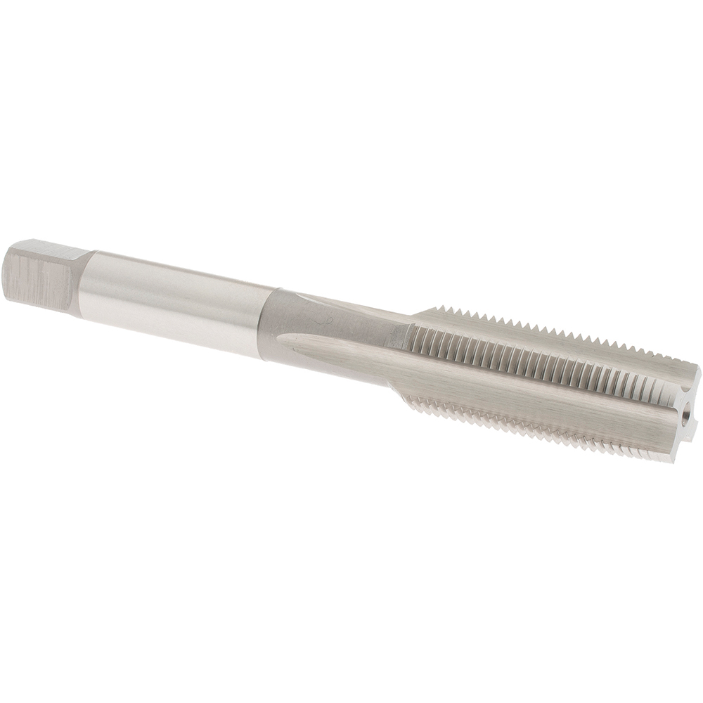 OSG 881 M12x1.00 Taper RH 2B Bright High Speed Steel 4-Flute Straight Flute Hand Tap Image