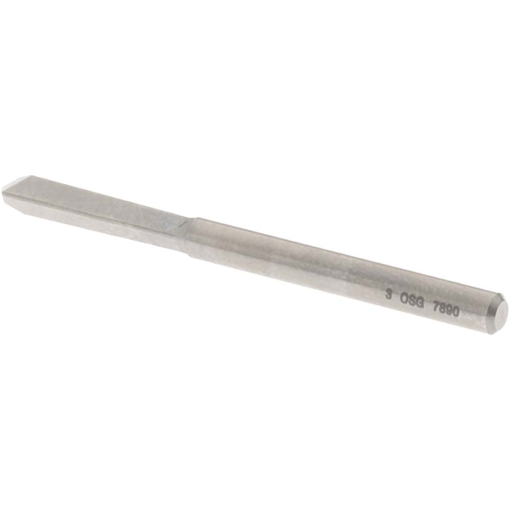 OSG 1/8" Drill, 19/32" Flute Length, Solid Carbide, Tap Extractor