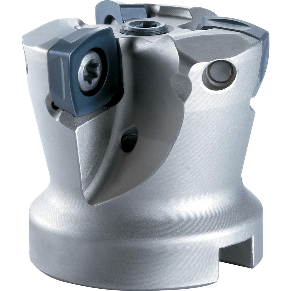 Indexable High-Feed Face Mill: 0.75" Arbor Hole
