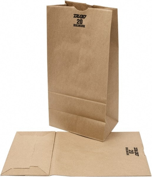 DURO BAG MFR BAGGX2060 Pack of (500) Kraft Grocery Bags 
