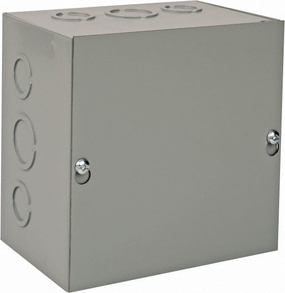 nVent Hoffman ASE6X6X4 Junction Box Electrical Enclosure: Steel, NEMA 1 