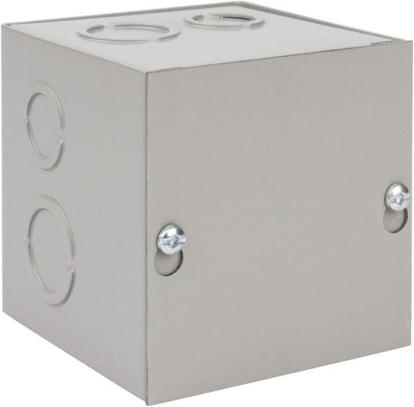 nVent Hoffman ASE4X4X4 Junction Box Electrical Enclosure: Steel, NEMA 1 