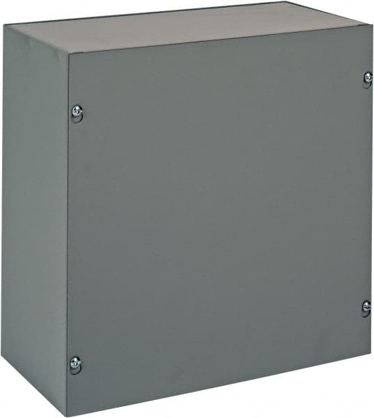nVent Hoffman ASE12X12X6NK Junction Box Electrical Enclosure: Steel, NEMA 1 