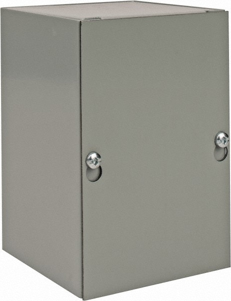 Junction Box Electrical Enclosure: Steel, NEMA 1