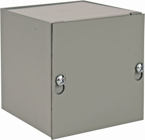 Junction Box Electrical Enclosure: Steel, NEMA 1
