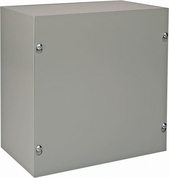 nVent Hoffman ASE10X10X6 Junction Box Electrical Enclosure: Steel, NEMA 1 