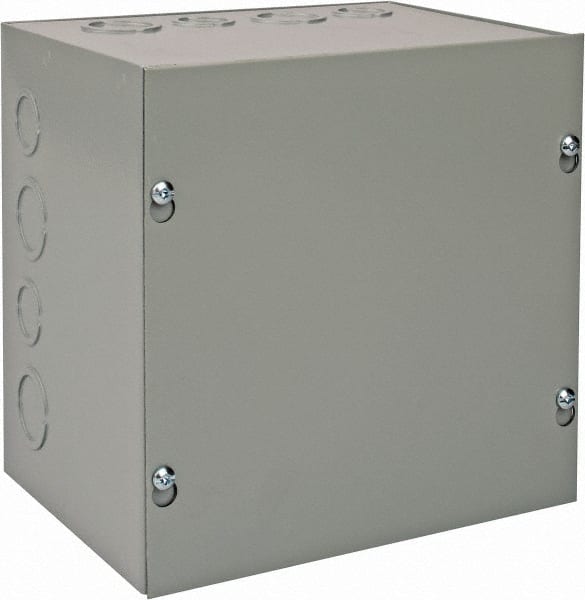 nVent Hoffman ASE8X8X6 Junction Box Electrical Enclosure: Steel, NEMA 1 