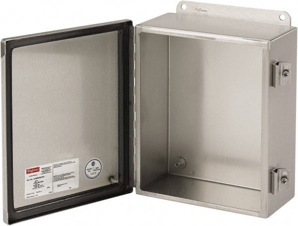 Junction Box Electrical Enclosure: Stainless Steel, NEMA 12, 13, 4 & 4X