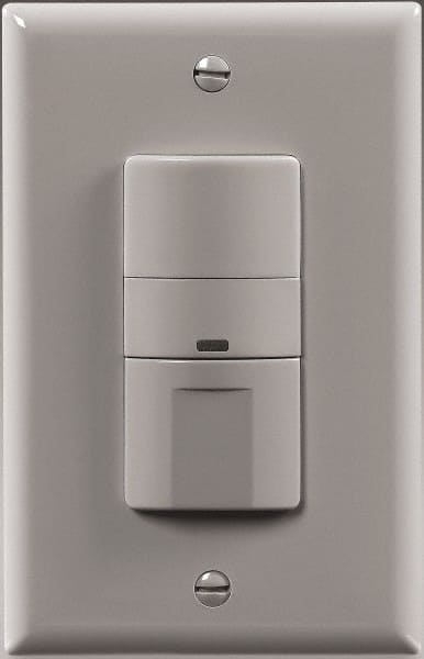 Cooper Wiring Devices OS306U-GY 450 Square Ft. Coverage, Infrared Occupancy Sensor Wall Switch 