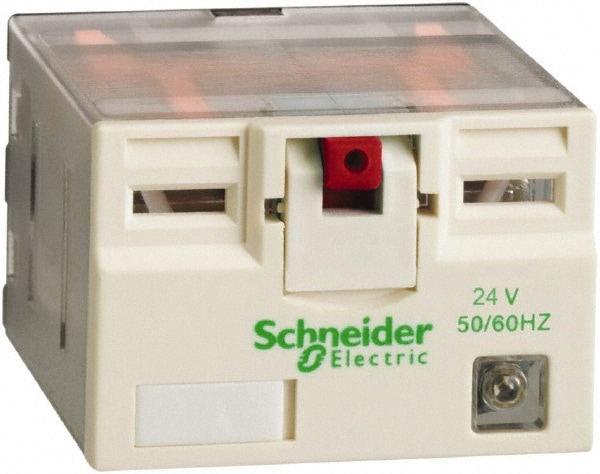 Square D RPM42B7 14 Pins, 2.5 VA Power Rating, Ice Cube Electromechanical Plug-in General Purpose Relay Image