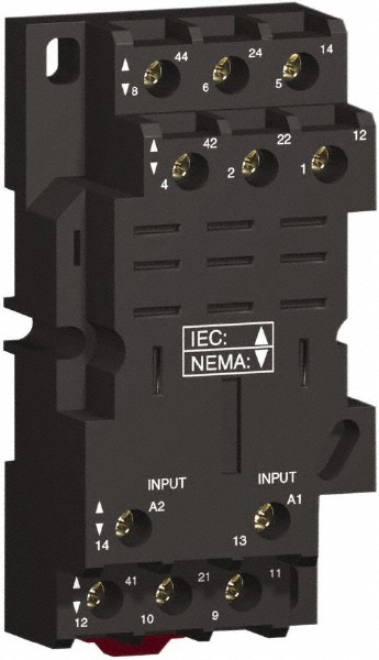 Square D - 11 Pins, 250 Volt, 16 Amp, 3PDT, Ice Cube Relay Socket | MSC ...