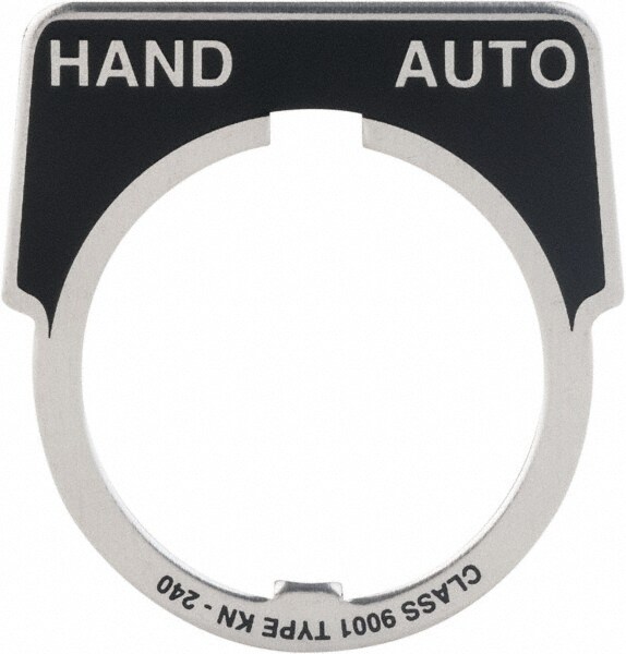Metal Legend Plate - Hand-Auto
