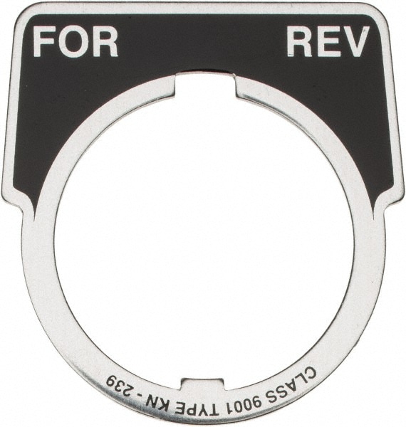 Metal Legend Plate - For-Rev