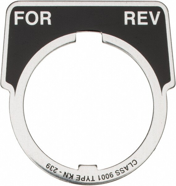 Metal Legend Plate - For-Rev