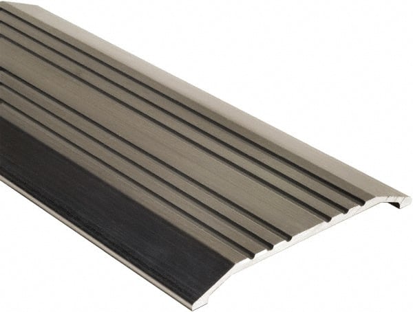 36 Long 3 FT 4 Wide x 1/2 High Fluted Aluminum Threshold 