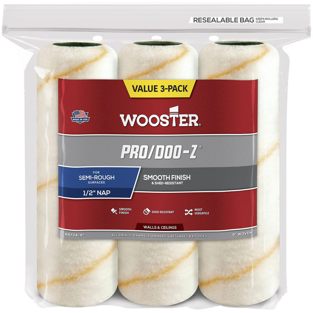 Wooster Brush 1/2" Nap, 9" Wide Paint Roller 68642867 MSC