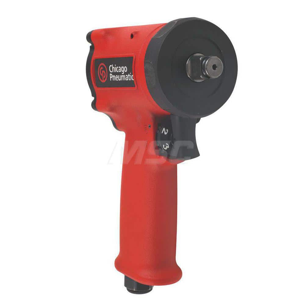 Chicago Pneumatic 8941077320 Air Impact Wrench: 1/2" Drive, 9,000 RPM, 450 ft/lb 