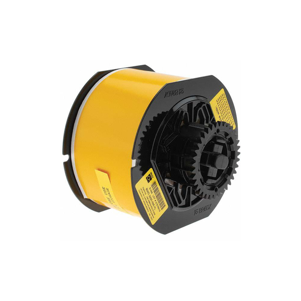 Brady Vinyl Label 100', Yellow MSC Direct