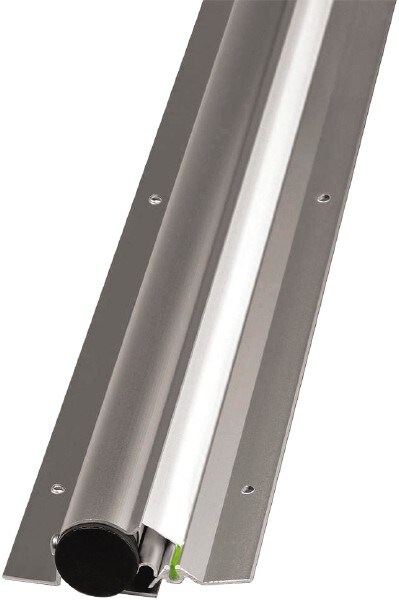 2.880" Wide x 77" High, Aluminum, Steel Finger Guard