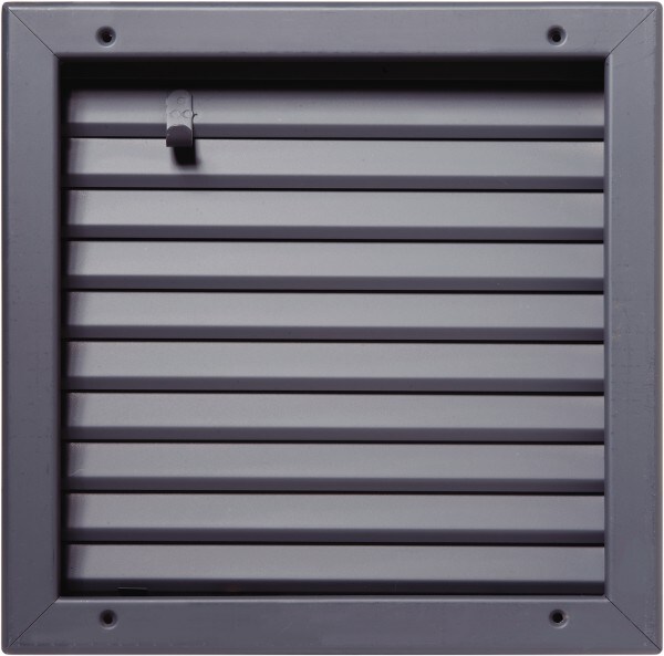13" Wide x 13" High, Solid Steel Fire Rated Louver