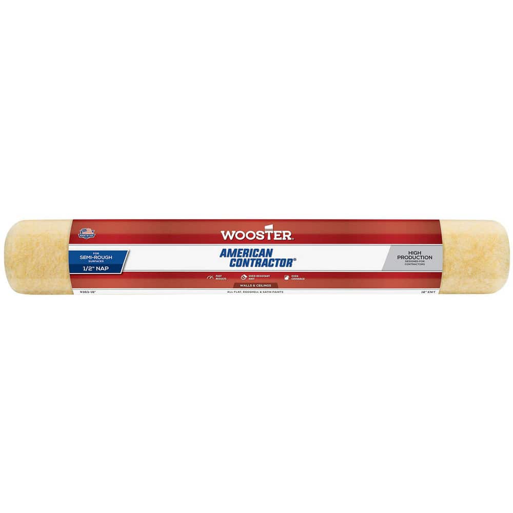 Wooster Brush R363-18 Paint Roller Cover: 1/2" Nap, 18" Wide 