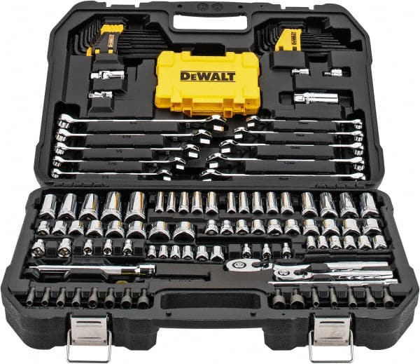 45 Piece Dewalt Screwdriving Set Combination Mechanics Kit Hand Tools with Case