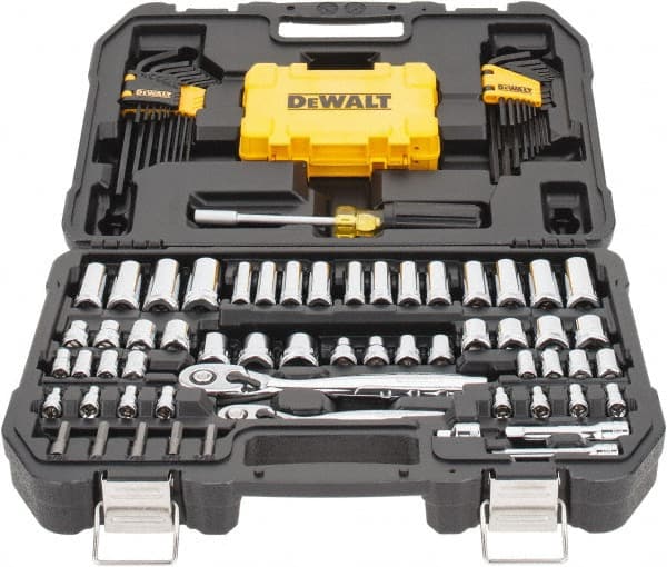 DeWALT - Combination Hand Tool Set: 108 Mechanic's Tool Set - 68707314 - MSC Industrial Supply