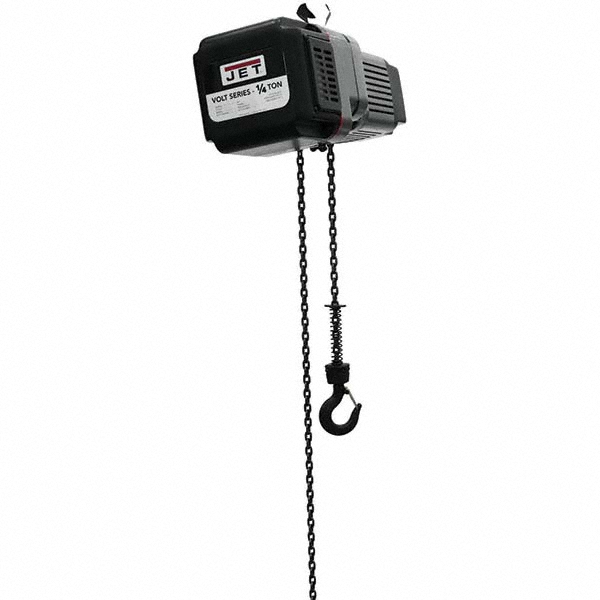 Jet 1/4 Ton Capacity 0 to 55 FPM Lift Speed Electric Chain Hoist 68723089 MSC Industrial