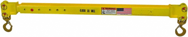 M & W | Machining & Welding 10,000 Lb Capacity Adjustable Spread Telescoping Beam - | Part #12842
