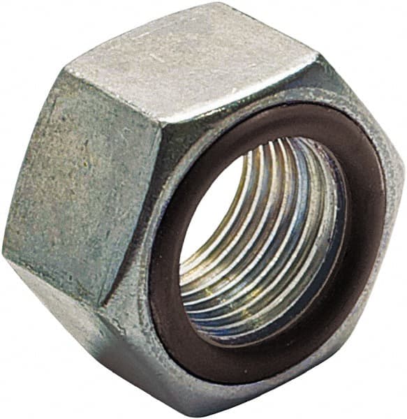 3//8 x 16 Top Lock Hex Nut 100 Qty Stainless Steel