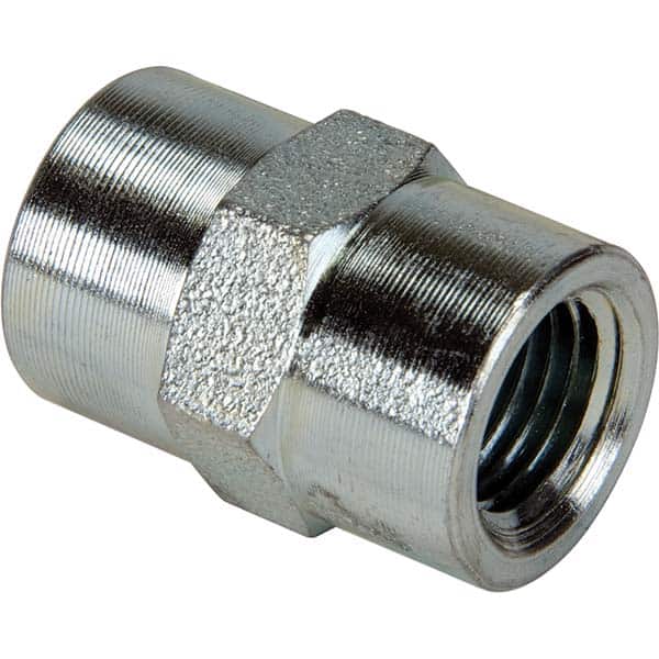 Enerpac FZ1605 Hydraulic Hose Coupler: 1/4", 1/4-18, 0 to 10,000 psi 