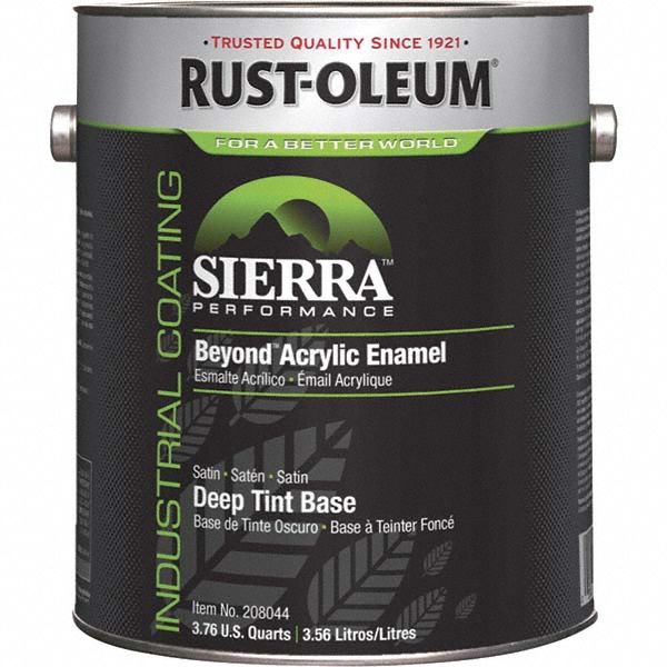 RustOleum Industrial Enamel Paint 1 gal, Satin, Deep Base MSC