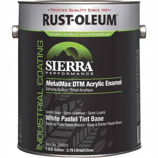 Rust-Oleum Professional Semi-gloss White Interior/Exterior Oil-based  Industrial Enamel Paint (1-quart) in the Industrial Enamel Paint department  at