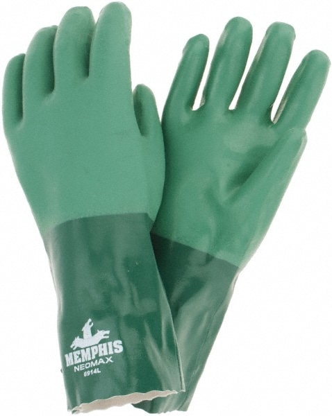 MCR Safety - Chemical Resistant Gloves: Neomax® Size Large, 11.00 Thick ...