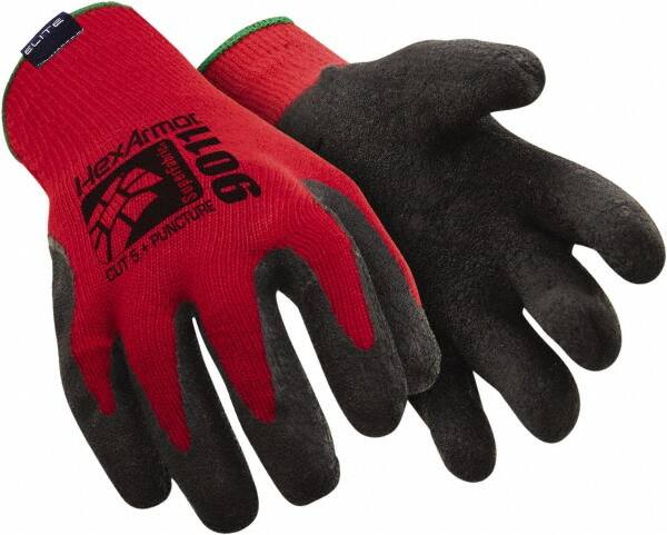 HexArmor. 9011-XXL (11) Cut & Puncture-Resistant Gloves: Size 2XL, ANSI Cut A7, ANSI Puncture 4, Latex & Rubber, Kevlar 