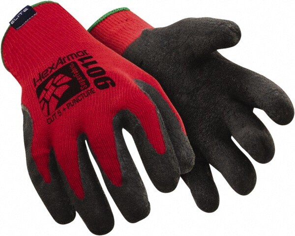 HexArmor. 9011-XXL (11) Cut & Puncture-Resistant Gloves: Size 2XL, ANSI Cut A7, ANSI Puncture 4, Latex & Rubber, Kevlar Image