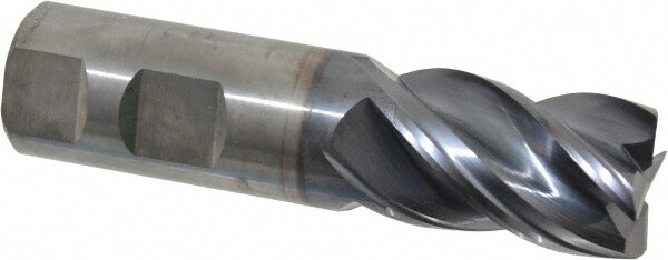 Kennametal 4067308 1" Diam 4 Flute Solid Carbide 0.03" Corner Radius End Mill Image