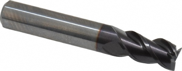 Guhring 9030860079400 Square End Mill: 5/16 Dia, 1/2 LOC, 5/16 Shank Dia, 2 OAL, 3 Flutes, Solid Carbide Image