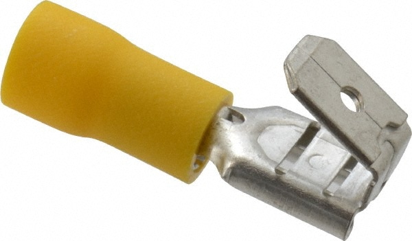 Wire Disconnect: Vinyl, 12-10 AWG, 1/4" Tab Width