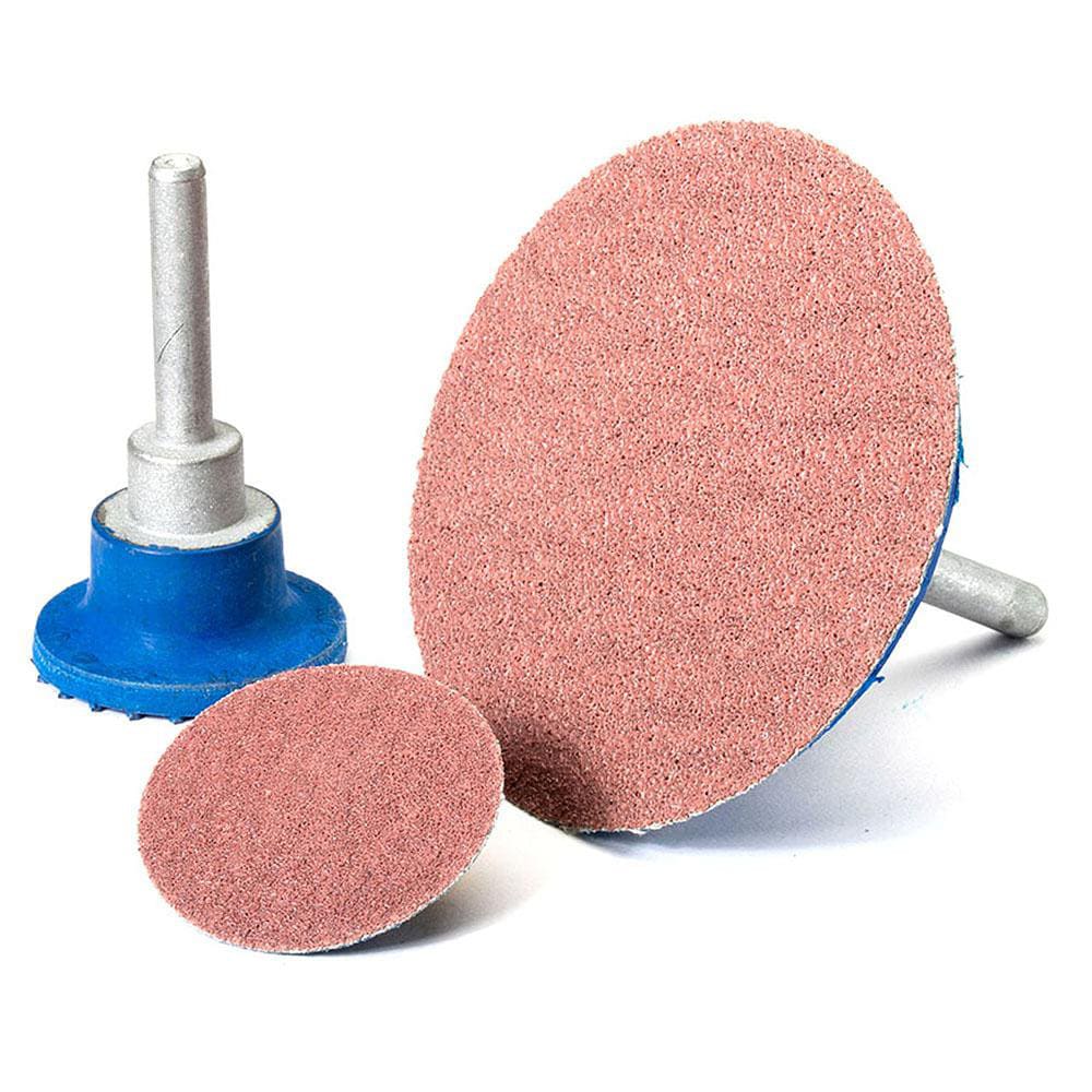 Fiber Disc: 3" Disc Dia, 80 Grit, Aluminum Oxide