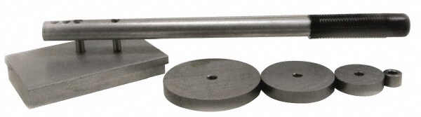 Pipe Bending Machines; Machine Type: Rod Bender ; Power Type: Manual ; Maximum Bend Radius: 2 ; Minimum Pipe Size Capacity: 0 ; Maximum Pipe Size Capacity: 3/8 in ; Base Depth: 6