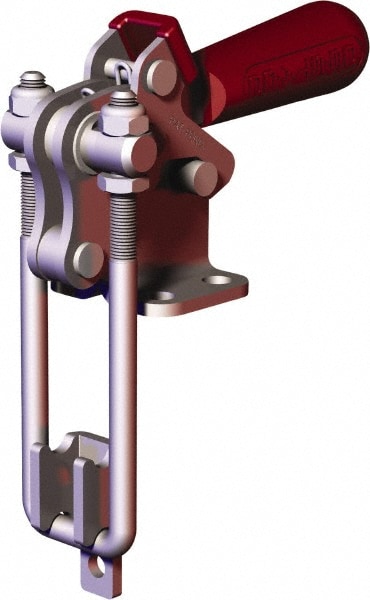 De-Sta-Co 334-R Pull-Action Latch Clamp: Vertical, 1,000 lb, U-Hook, Flanged Base Image