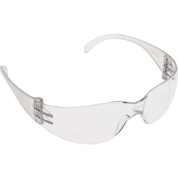 PRO-SAFE - Safety Glasses: Uncoated, Polycarbonate, Clear Lenses