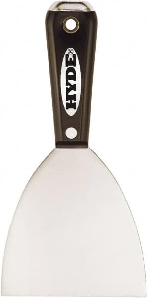 Hyde Tools 1550 Putty Knife: Stainless Steel, 4" Wide 