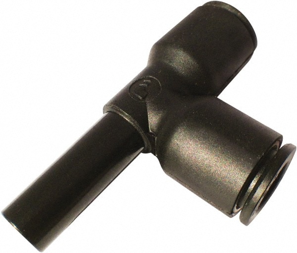 Push-To-Connect Plug-in Tube Fitting: Plug-In Run Tee, 3/8" OD