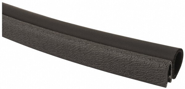 1/8 Inch Thick x 0.3 Inch Wide, PVC/EPDM, Trim Seal Wear Strip